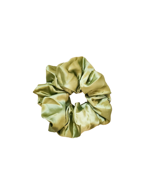 Olive Grove Satin XL Scrunchie