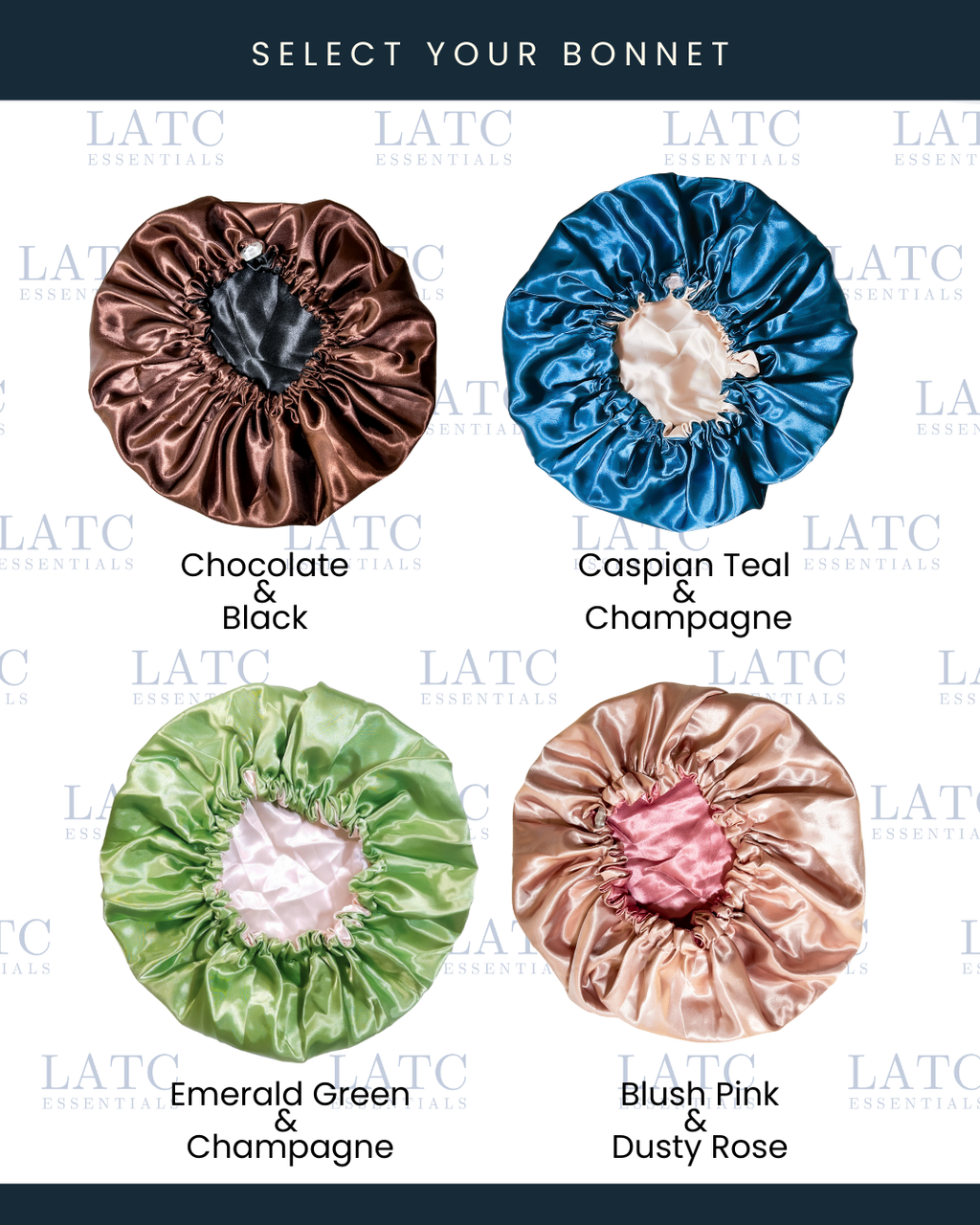 Build Your Satin Duo Set (Scrunchie+Bonnet Bundle)