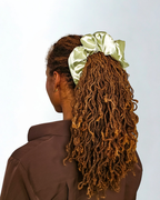 Seafoam Mist Satin XL Scrunchie