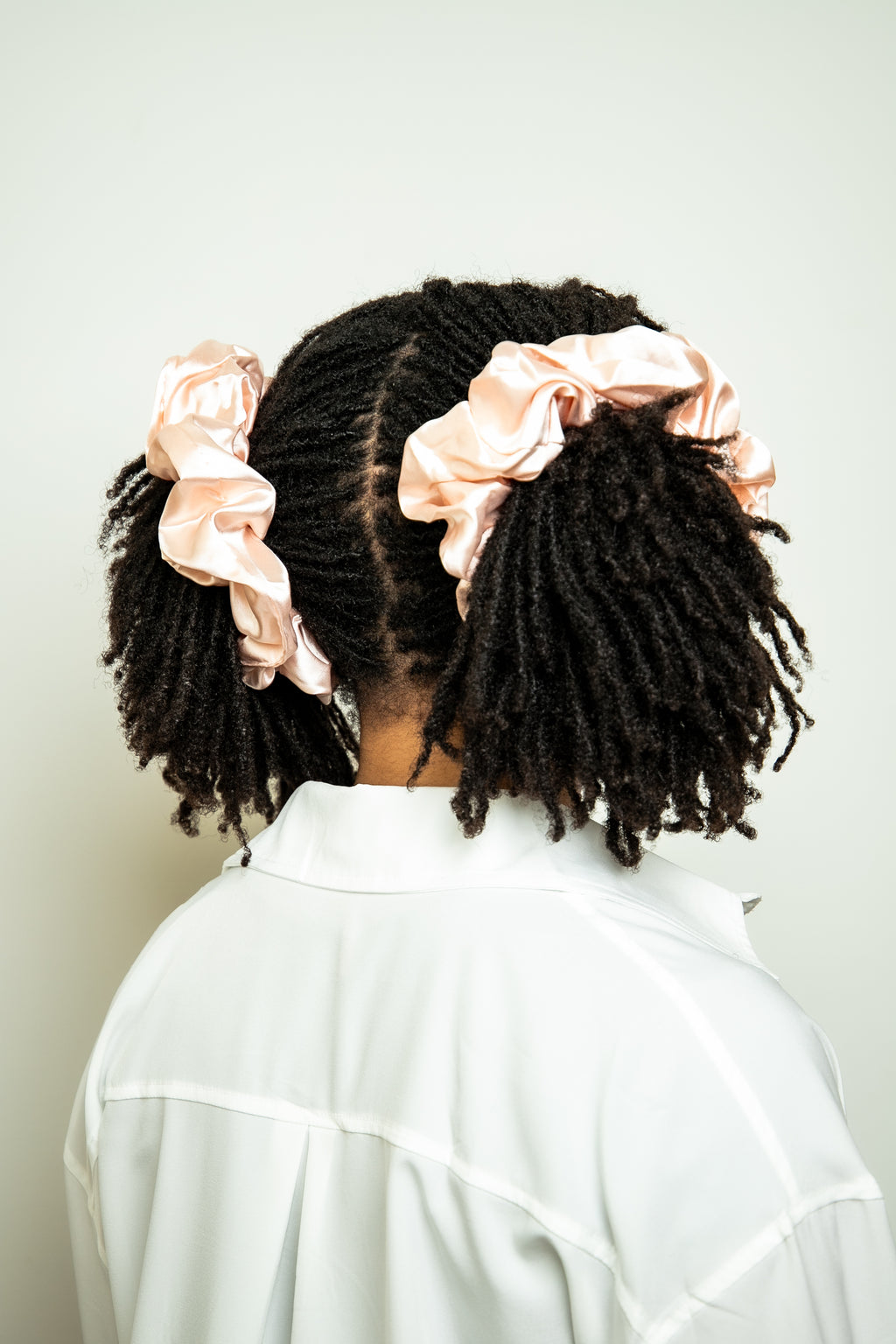 Ballerina Pink Satin XL Scrunchie