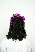 Orchid Purple Satin XL Scrunchie