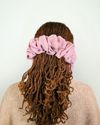 Lilac Cloud Chiffon XL Scrunchie