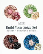 Build Your Satin Duo Set (Scrunchie+Bonnet Bundle)