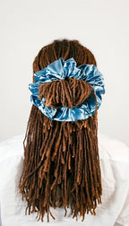 Scrunchie Lagoon Tide Satin XL